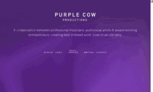 Purplecowproductions.com thumbnail