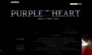 Purpleheart-band.de thumbnail