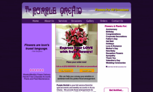 Purpleorchidflorist.com thumbnail