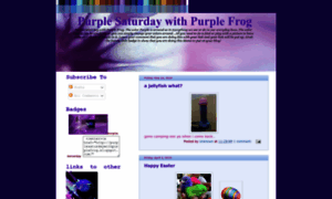 Purplesaturdaywithpurplefrog.blogspot.com thumbnail