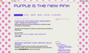 Purplesthenewpink.blogspot.be thumbnail