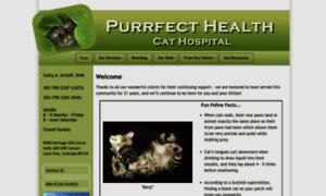 Purrfecthealthcathospital.com thumbnail