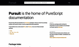 Pursuit.purescript.org thumbnail