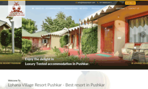 Pushkar.lohanaresort.com thumbnail