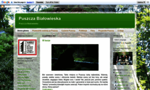 Puszcza-bialowieska.blogspot.com thumbnail