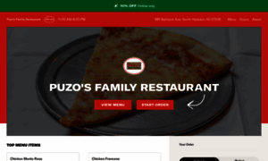 Puzosfamilyrestaurantmenu.com thumbnail