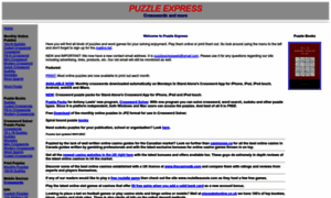Puzzlexpress.com thumbnail