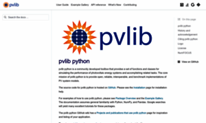 Pvlib-python.readthedocs.io thumbnail