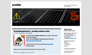 Pvsafety.de thumbnail