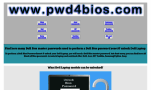 Pwd4bios.com thumbnail