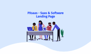 Pxsaas-saas-software-landing-page.netlify.app thumbnail