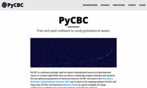 Pycbc.org thumbnail