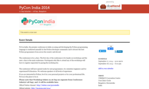 Pyconindia2014.doattend.com thumbnail