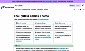 Pydata-sphinx-theme.readthedocs.io thumbnail