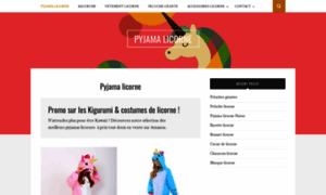 Pyjama-licorne.fr thumbnail