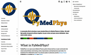 Pymedphys.com thumbnail