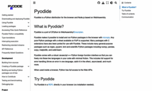 Pyodide.org thumbnail