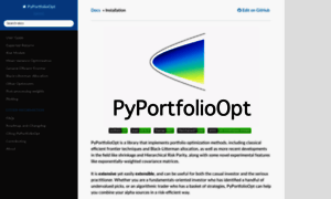 Pyportfolioopt.readthedocs.io thumbnail