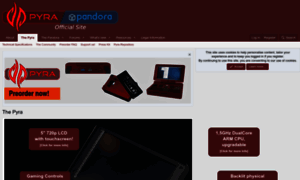 Pyra-handheld.com thumbnail