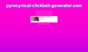 Pyrocynical-clickbait-generator.com thumbnail