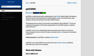 Pyscenic.readthedocs.io thumbnail