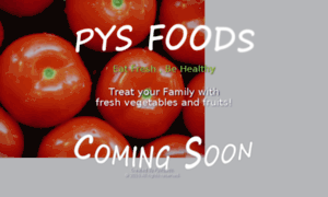 Pysfoods.com thumbnail