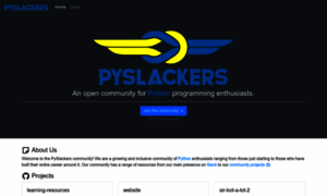 Pyslackers.com thumbnail