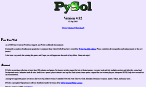 Pysol.org thumbnail