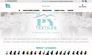 Pytextiles.com thumbnail