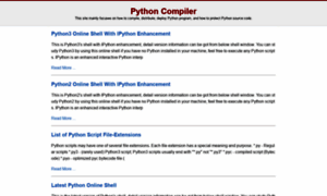 Python-compiler.com thumbnail