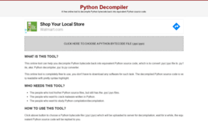 Python-decompiler.com thumbnail