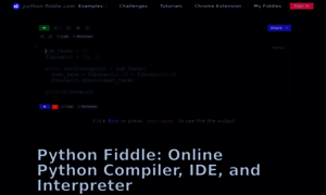 Python-fiddle.com thumbnail