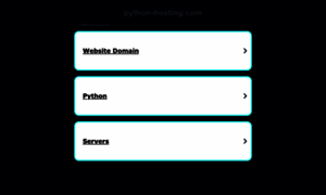 Python-hosting.com thumbnail