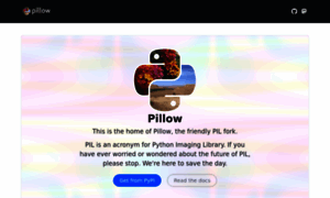 Python-pillow.org thumbnail