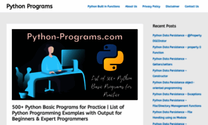 Python-programs.com thumbnail