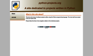 Python-projects.org thumbnail