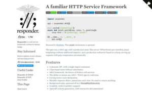 Python-responder.org thumbnail