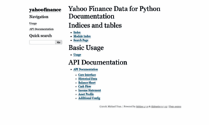 Python-yahoofinance.readthedocs.io thumbnail