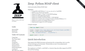 Python-zeep.org thumbnail