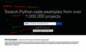 Python.hotexamples.com thumbnail