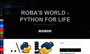 Python.robasworld.com thumbnail
