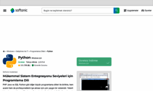Python.tr.softonic.com thumbnail