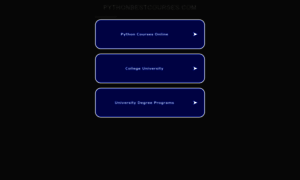 Pythonbestcourses.com thumbnail