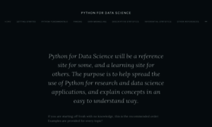 Pythonfordatascienceorg.wordpress.com thumbnail