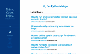 Pythonic.ninja thumbnail