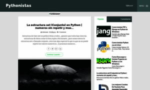 Pythonistasforever.blogspot.com thumbnail