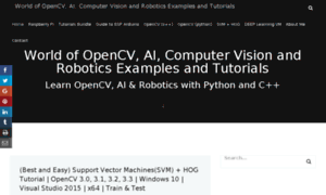 Pythonopencv.com thumbnail