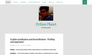 Pythonplanet.wordpress.com thumbnail