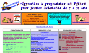 Pythonpourenfants.free.fr thumbnail