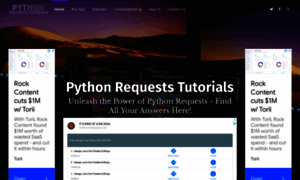Pythonrequests.com thumbnail
